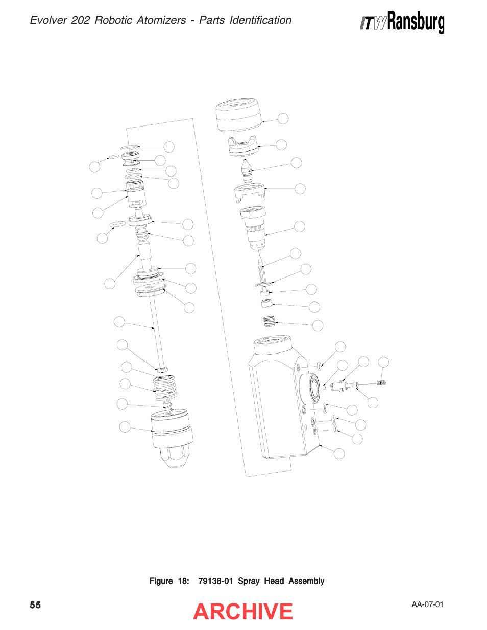 Archive | Ransburg Evolver 202 Solvent A11918-XXX User Manual | Page 60 / 96