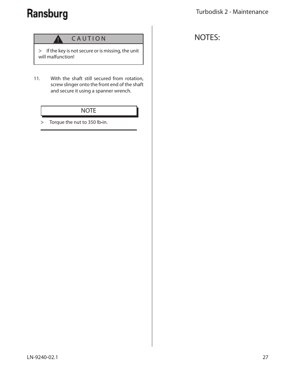 Ransburg Turbodisk 2 Assembly 78715 User Manual | Page 31 / 82