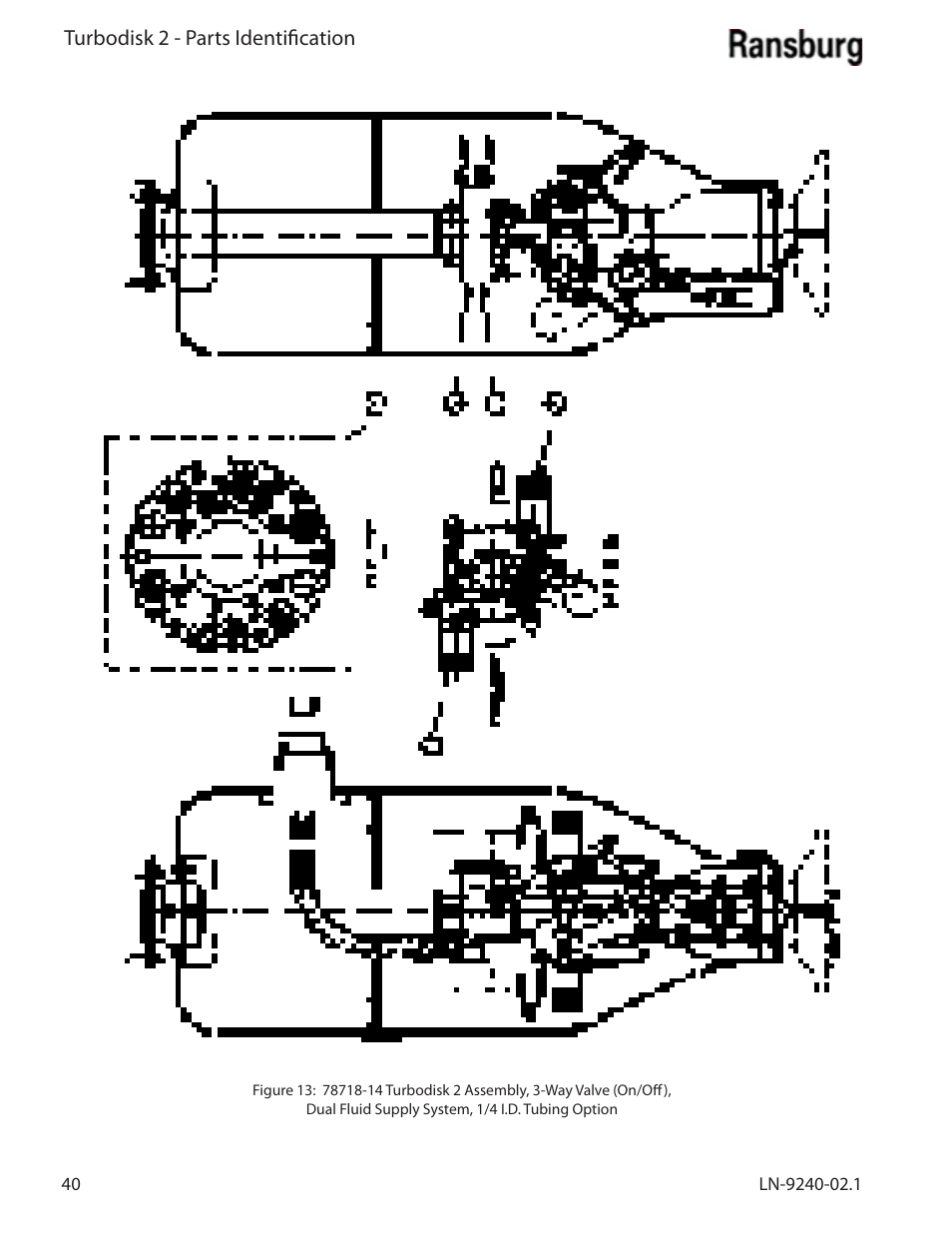 Turbodisk 2 - parts identification | Ransburg Turbodisk 2 Assembly 78715 User Manual | Page 44 / 82