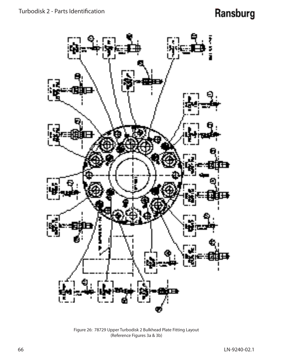 Turbodisk 2 - parts identification | Ransburg Turbodisk 2 Assembly 78715 User Manual | Page 70 / 82