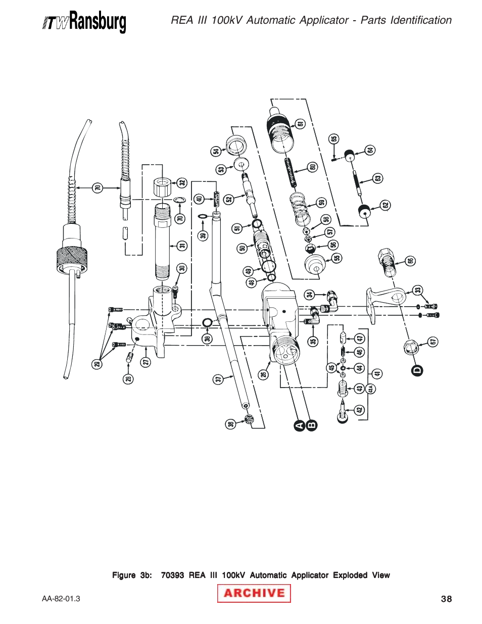 Ransburg REA III Auto Applicator 70393 User Manual | Page 41 / 50