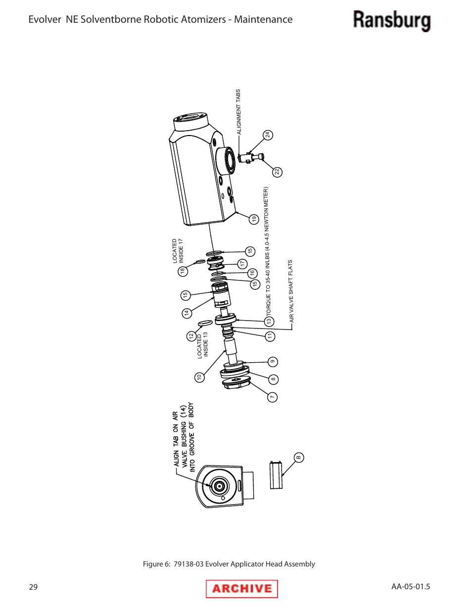 Ransburg Evolver NE A11279-XX, A11281-XX, A11775-XX, A11776-XX User Manual | Page 34 / 70