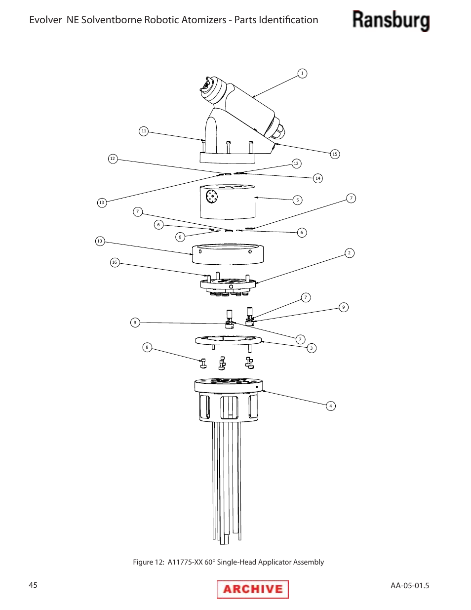 Ransburg Evolver NE A11279-XX, A11281-XX, A11775-XX, A11776-XX User Manual | Page 50 / 70