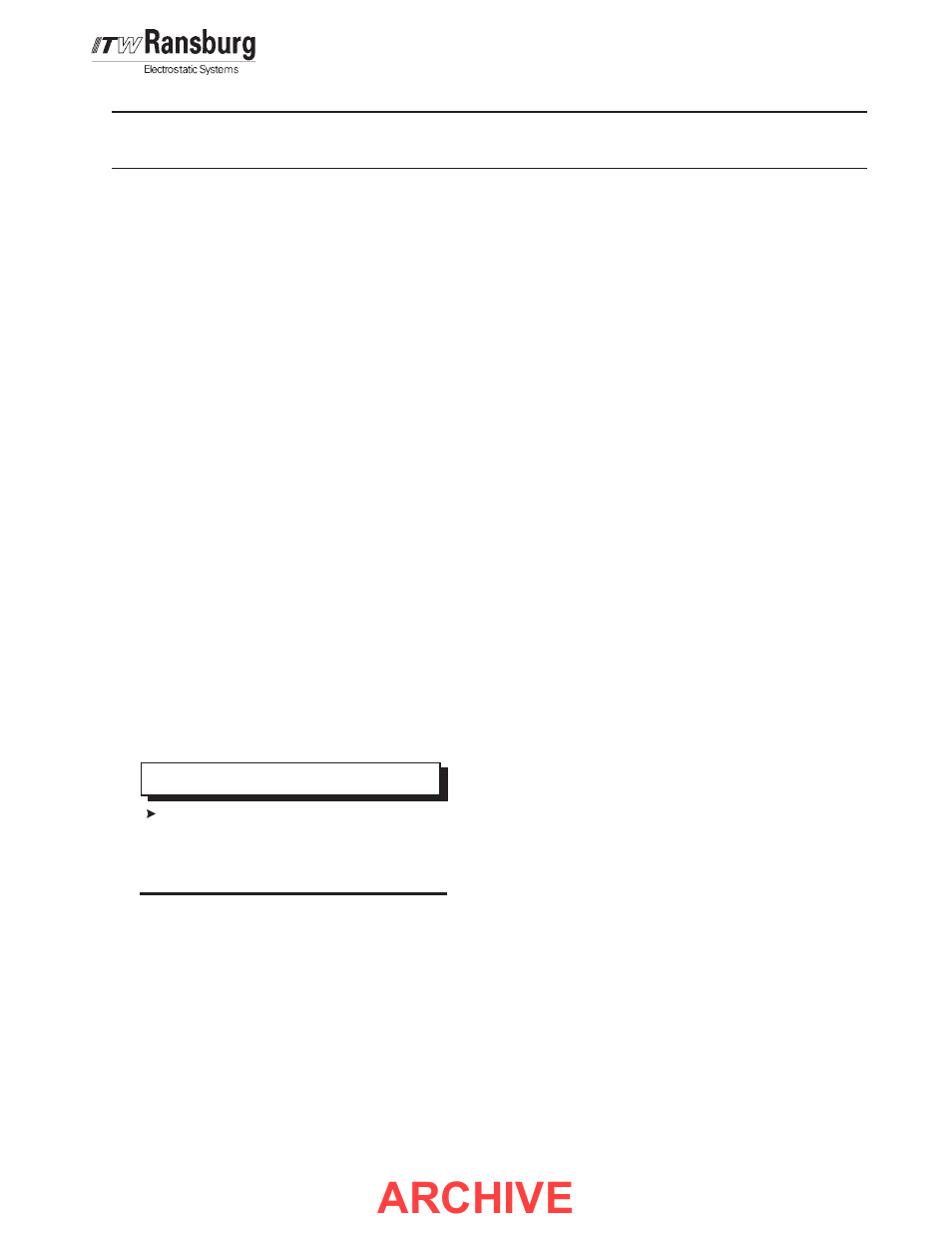 Archive, Maintenance, Routine preventive | Ground test | Ransburg MGS Multi-Gun Source 76789, 77046 User Manual | Page 17 / 40