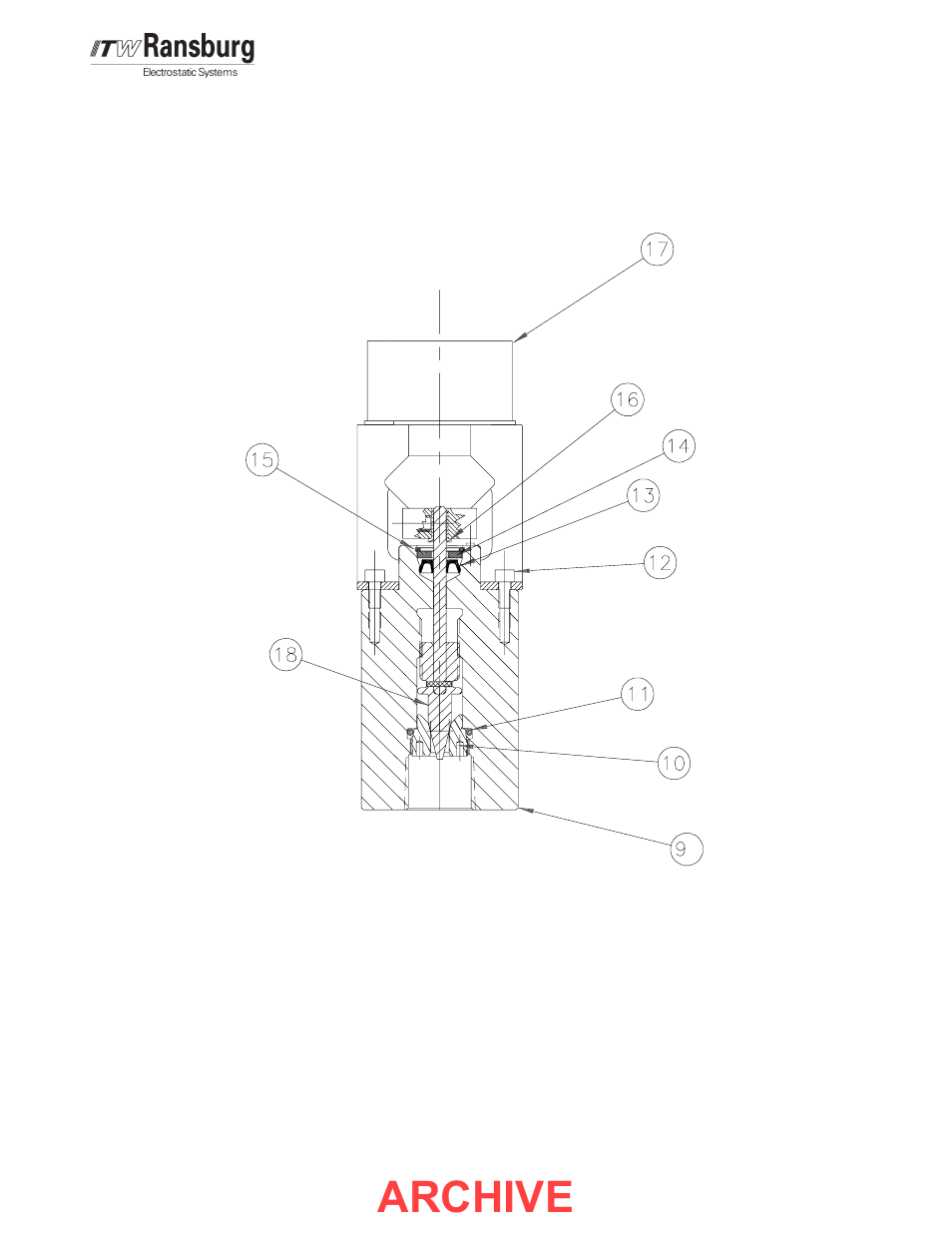 Archive, Airtronic - parts identification | Ransburg AirTronic 79053 User Manual | Page 17 / 26