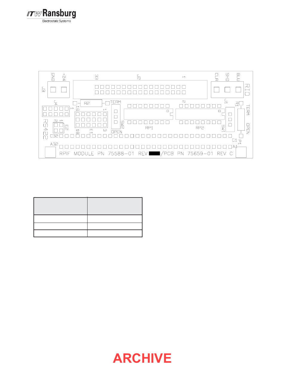 Archive, Adaptaflow node adapter - installation | Ransburg AdaptaFlow Node Adapter A10159 User Manual | Page 13 / 29