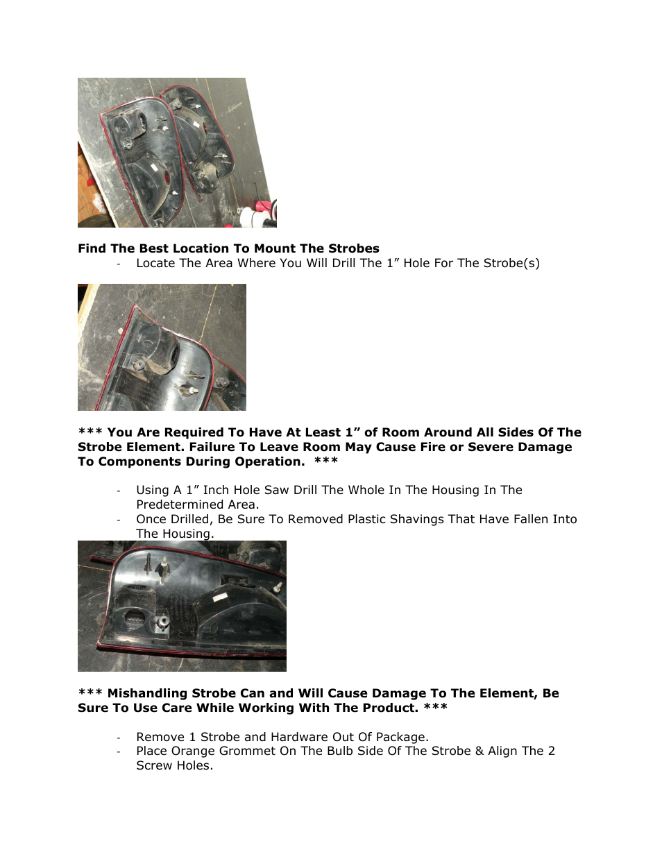 RECON 26419 Xenon Strobe Light Kit User Manual | Page 3 / 10