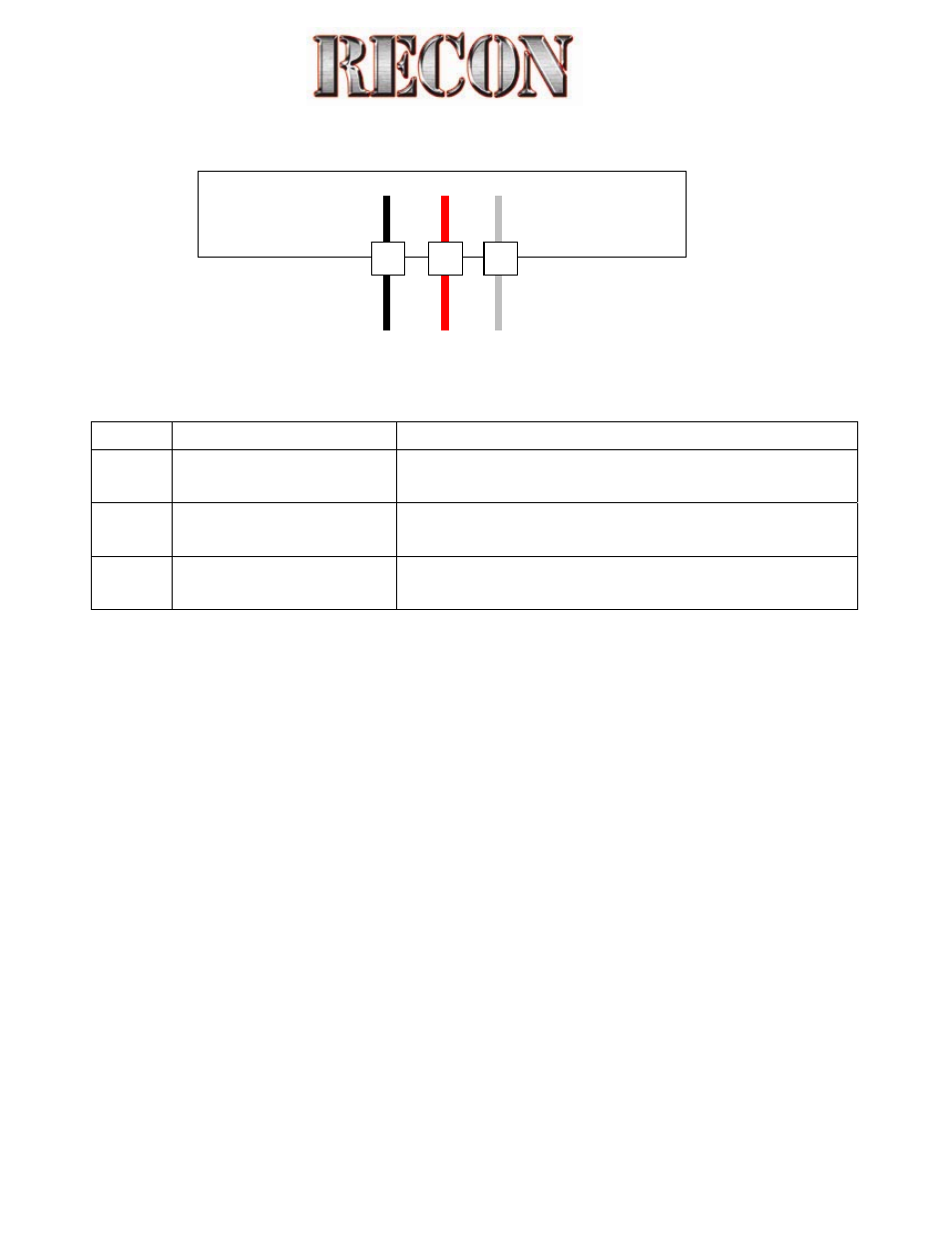 RECON 264111BK & CL LED 3rd Brake Light (Ford F-150 & Raptor 2009-2012) User Manual | 1 page