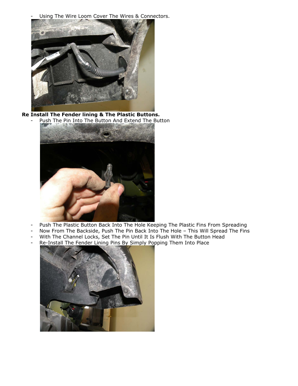 RECON 264135BK & CL Round Fender Lenses (Jeep Wrangler JK) User Manual | Page 8 / 9
