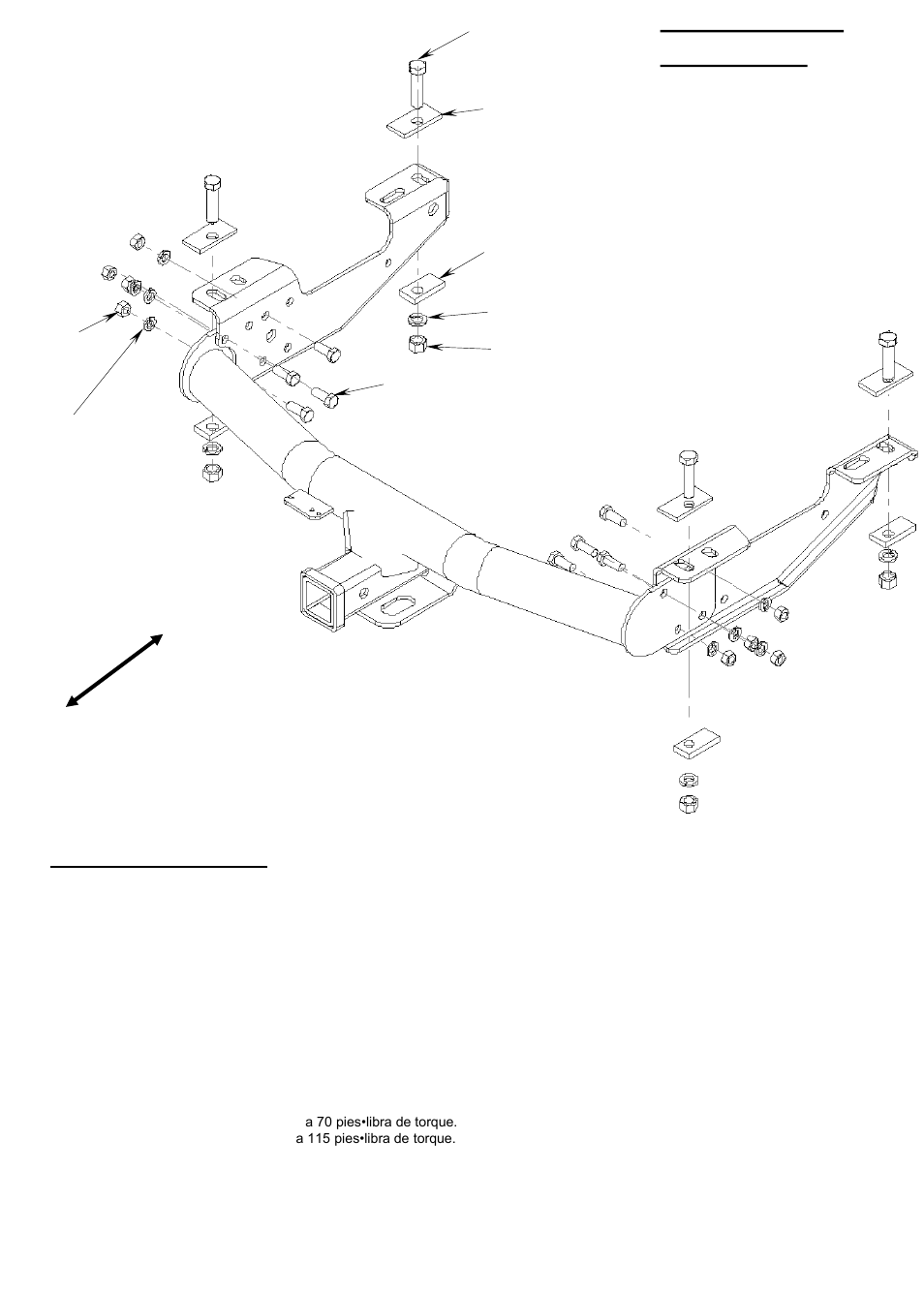 Herramientas requeridas | Reese 37034 MULTI-FIT RECEIVER User Manual | Page 21 / 28