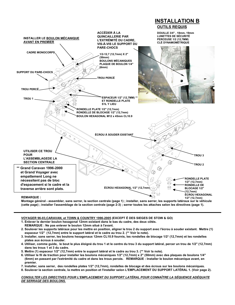 Installation b | Reese 37152 MULTI-FIT RECEIVER User Manual | Page 27 / 66
