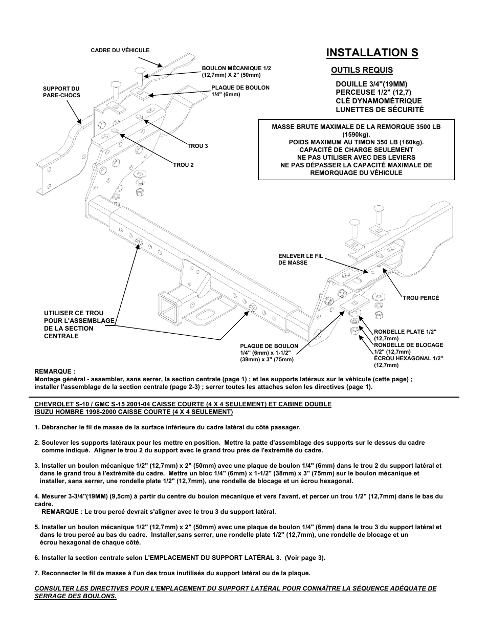 Installation s | Reese 37152 MULTI-FIT RECEIVER User Manual | Page 41 / 66