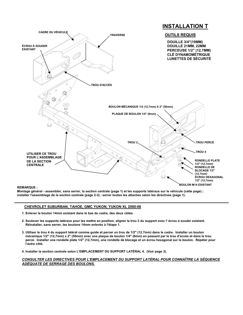 Installation t | Reese 37152 MULTI-FIT RECEIVER User Manual | Page 42 / 66