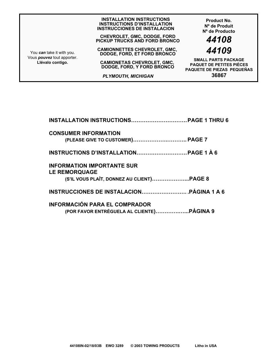Reese 44108 PROFESSIONAL RECEIVER User Manual | 7 pages