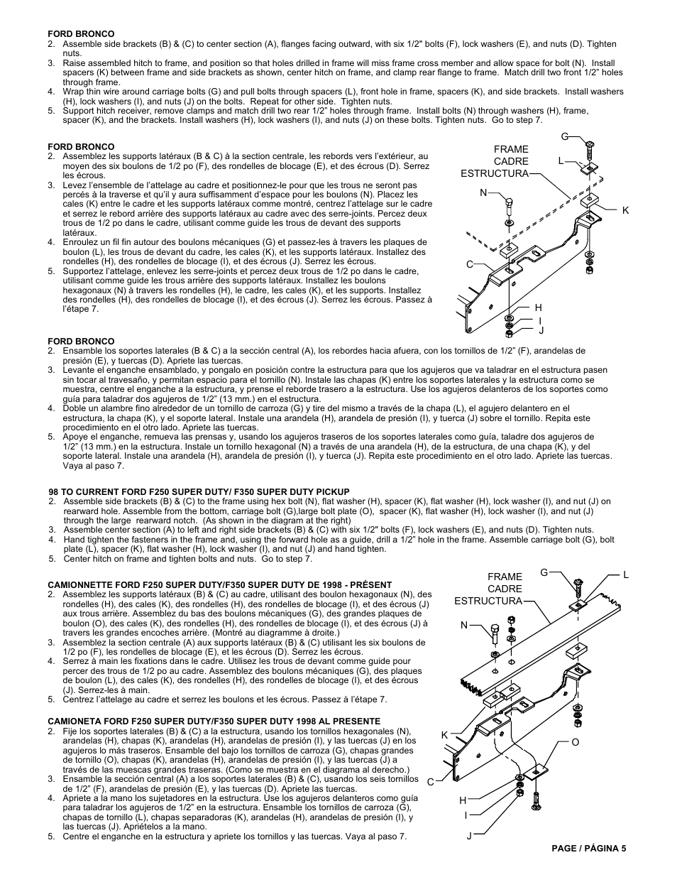 Reese 44108 PROFESSIONAL RECEIVER User Manual | Page 6 / 7