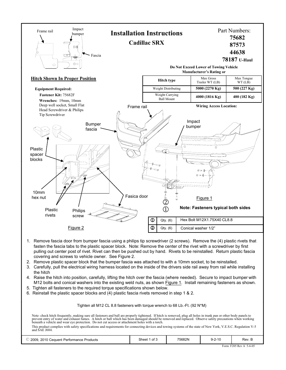 Reese 44638 PROFESSIONAL RECEIVER User Manual | 3 pages