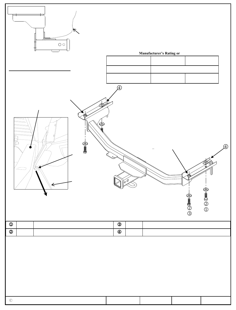 Reese 44695 PROFESSIONAL RECEIVER User Manual | 3 pages