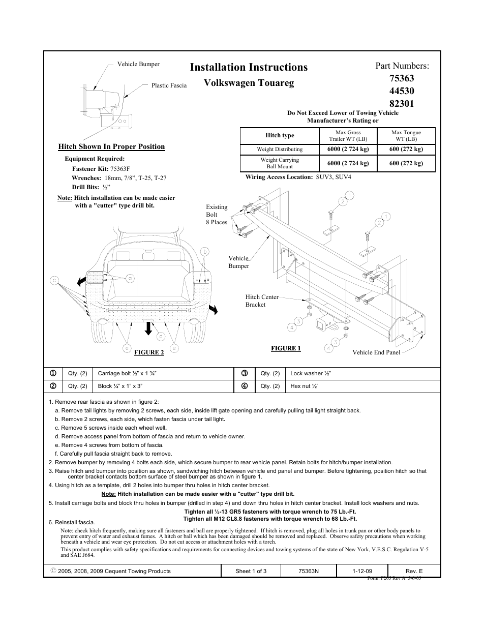 Reese 44530 PROFESSIONAL RECEIVER User Manual | 3 pages