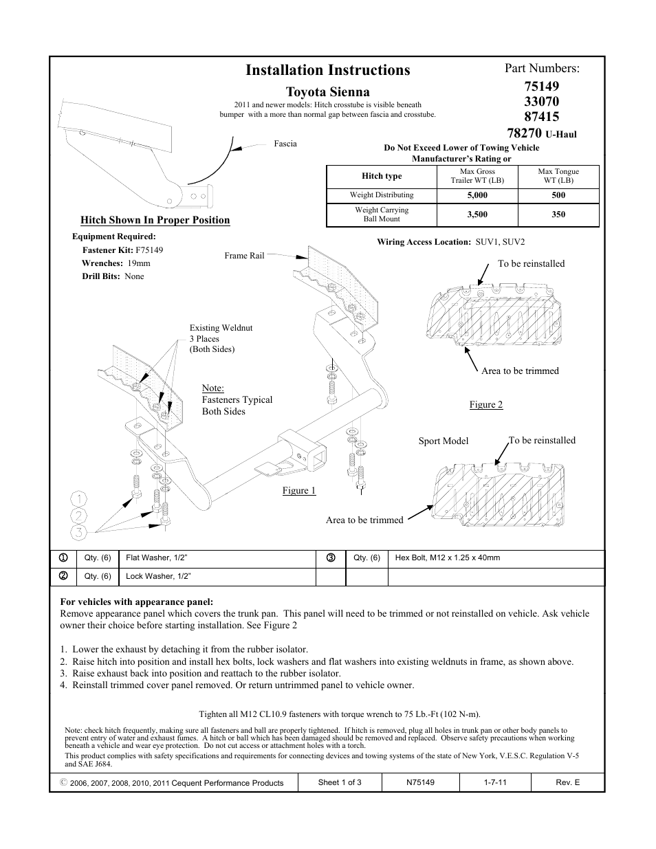Reese 33070 PROFESSIONAL RECEIVER User Manual | 3 pages