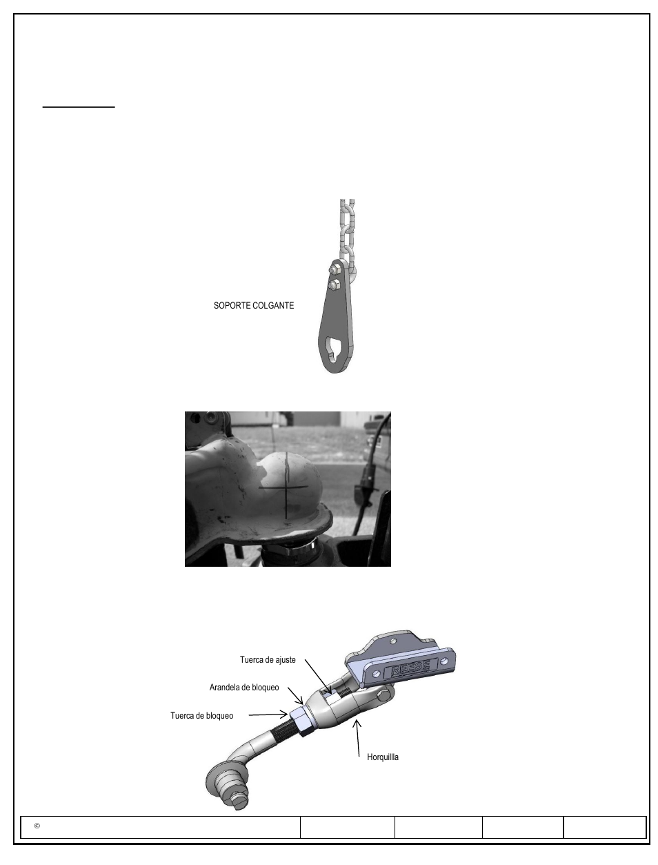 Instrucciones de instalación | Reese 26002 DUAL CAM HP User Manual | Page 22 / 30