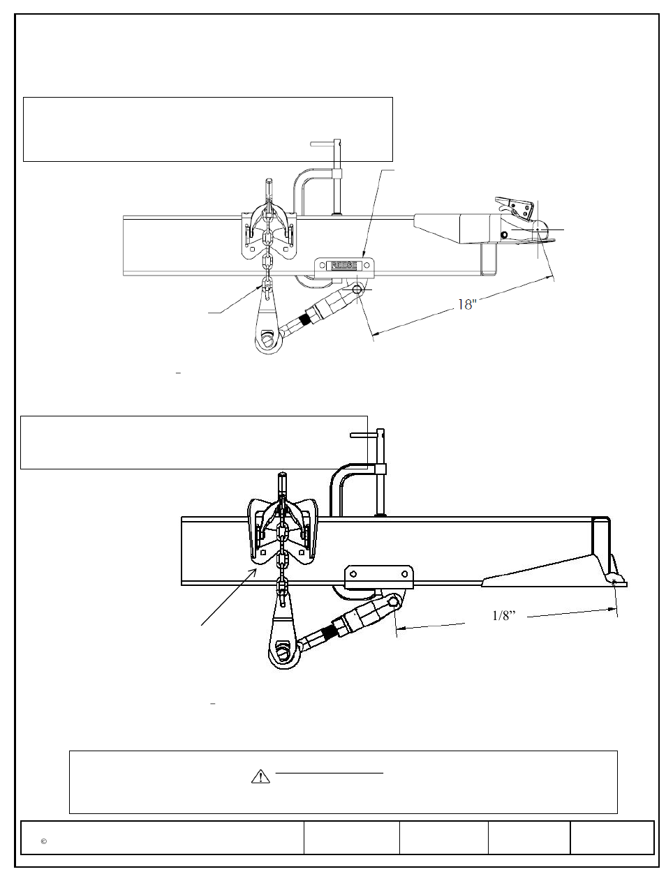 Instrucciones de instalación, Precaución | Reese 26002 DUAL CAM HP User Manual | Page 24 / 30