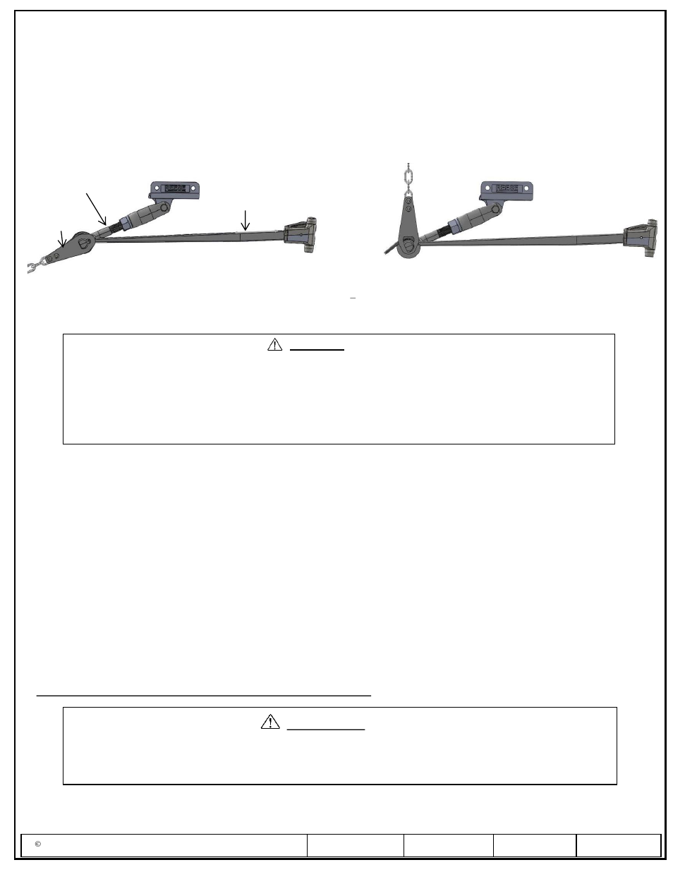 Installation instructions, Reese dual cam hp high-performance sway control, Caution | Reese 26002 DUAL CAM HP User Manual | Page 6 / 30