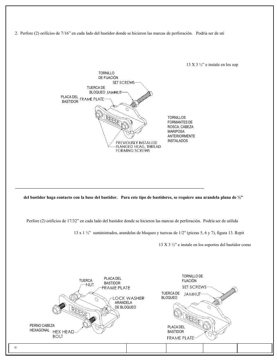 Instrucciones de instalación | Reese 26025 DUAL CAM HP User Manual | Page 23 / 25