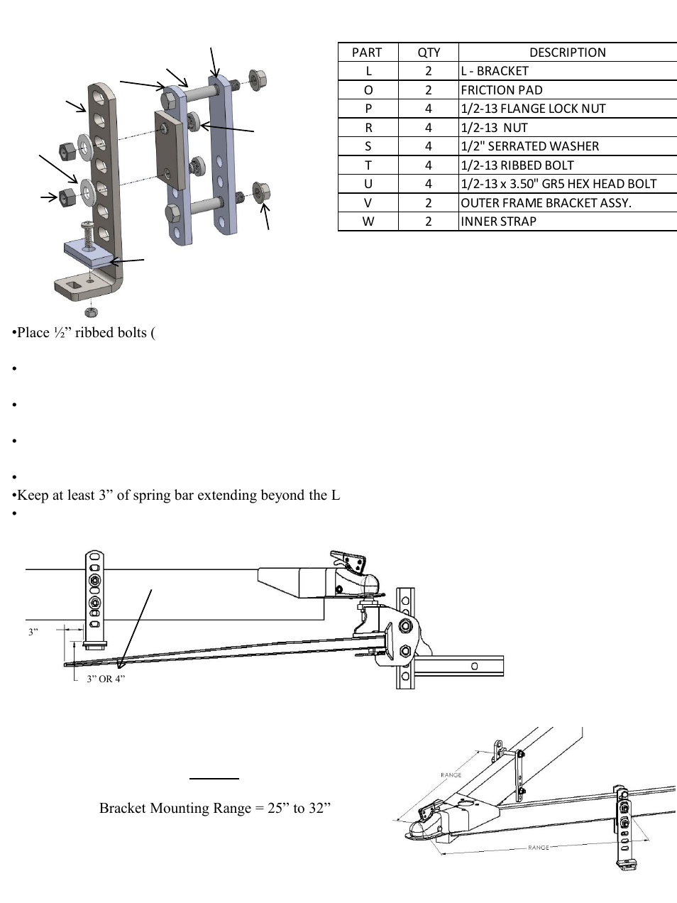 Reese 66558 LIGHT WEIGHT WD KIT User Manual | Page 4 / 24