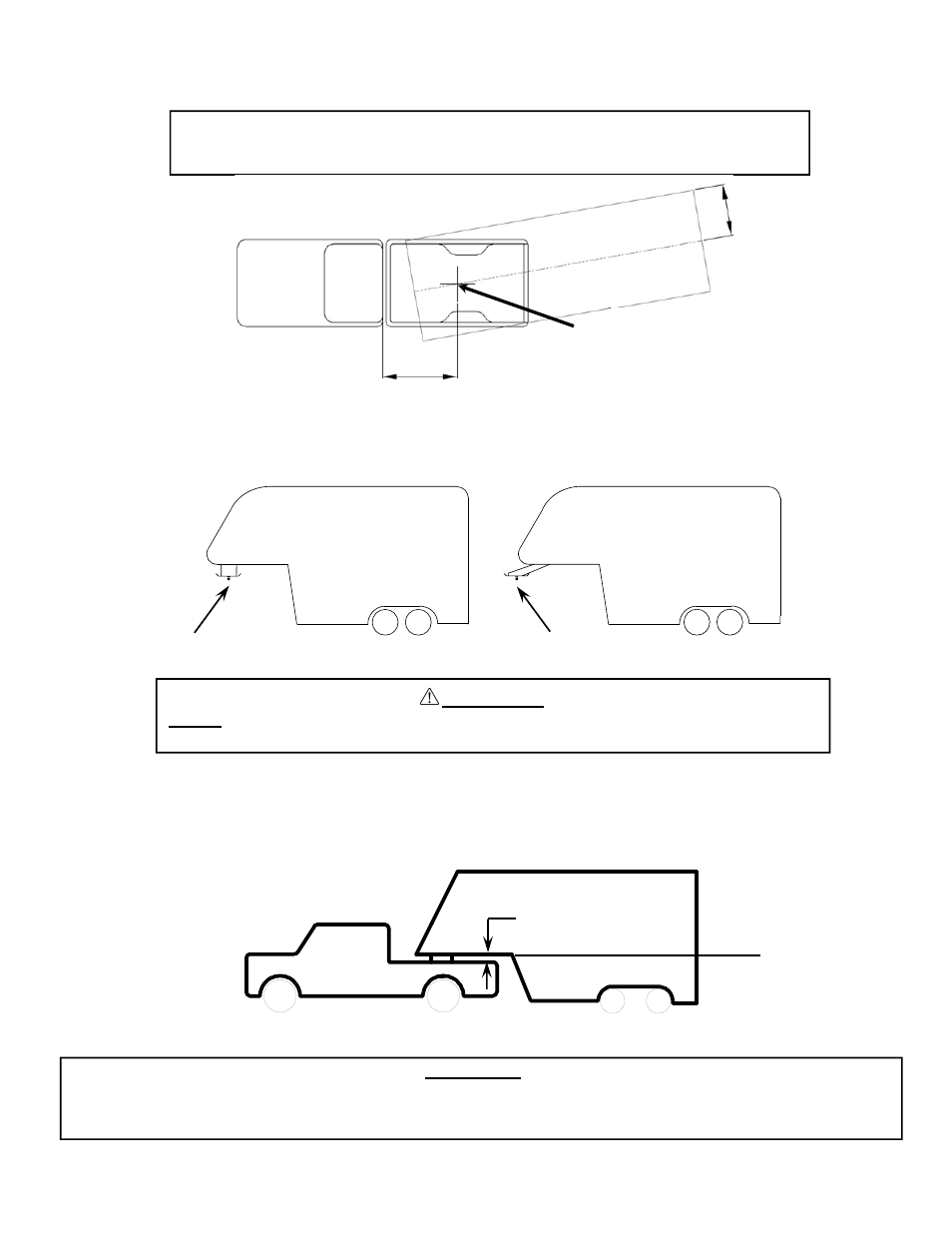 Yrv trailer truck, Xking pin, Warning | Caution | Reese 30144 18K ELITE SERIES User Manual | Page 3 / 17