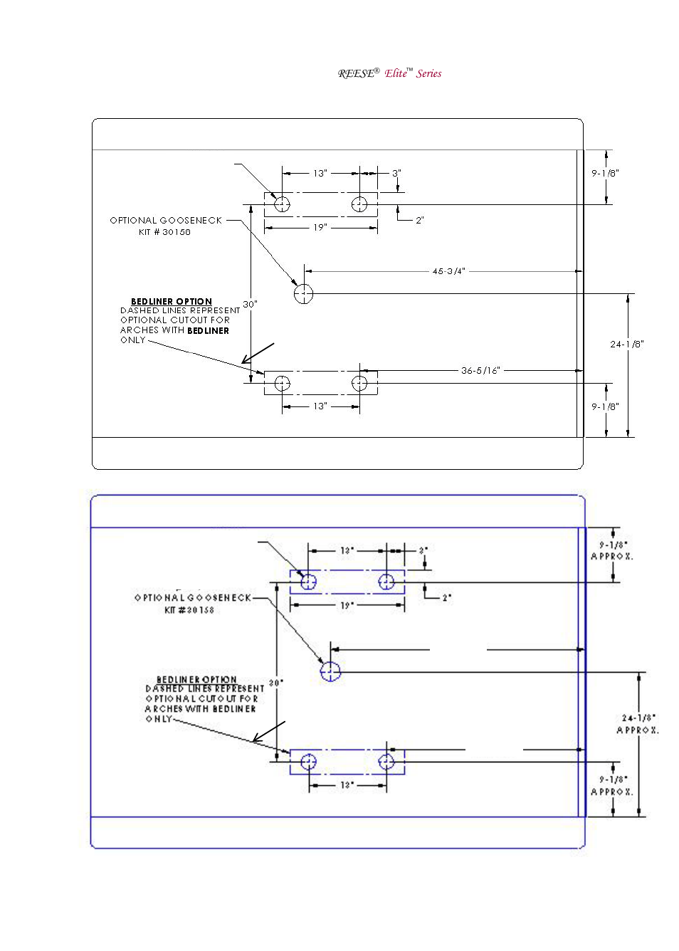 Slide number 20, Plateforme de la camionnette hayon, Hayon plateforme de la camionnette | Reese 30868 RAIL KIT User Manual | Page 20 / 33