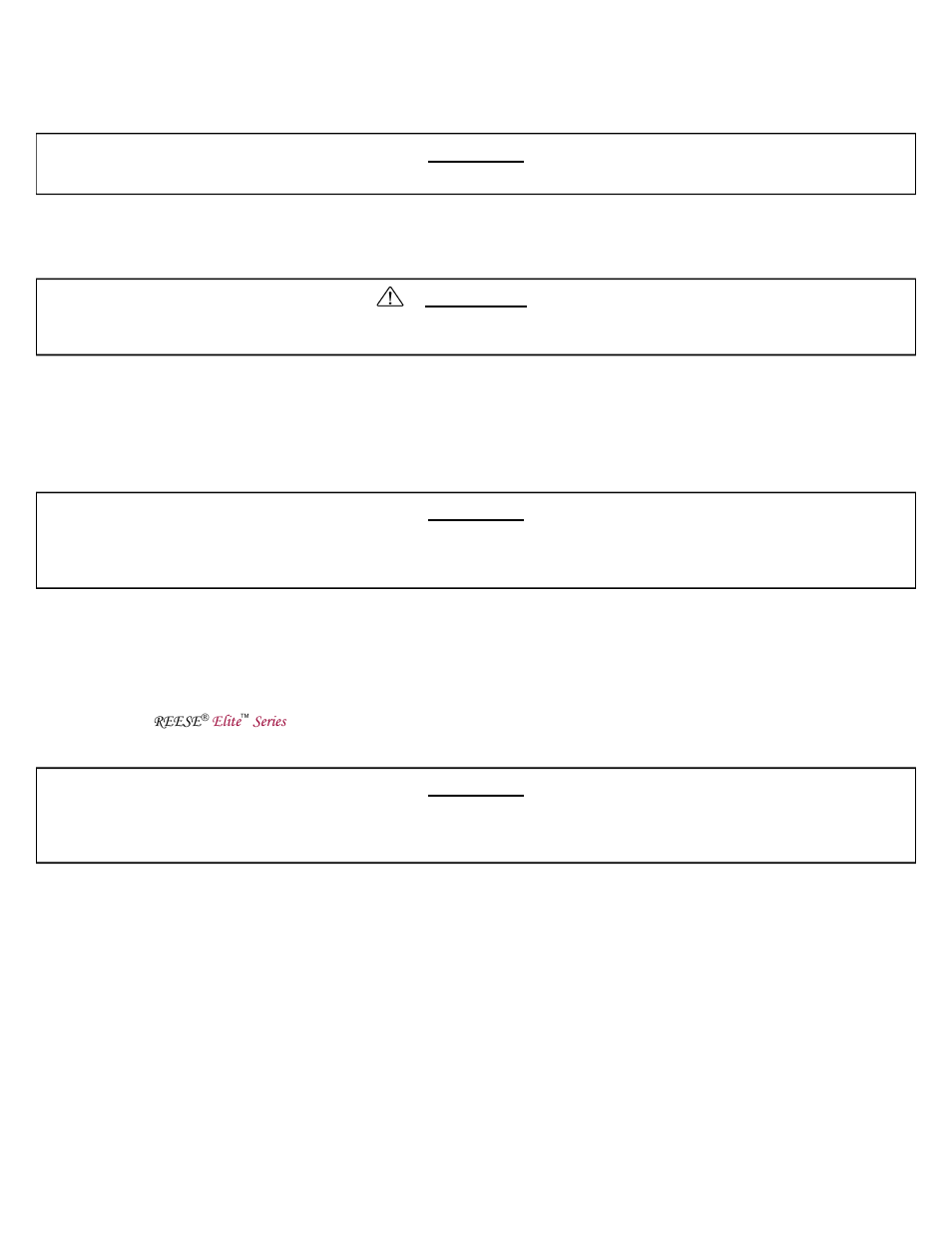 Reese 30852 RAIL KIT User Manual | Page 5 / 10