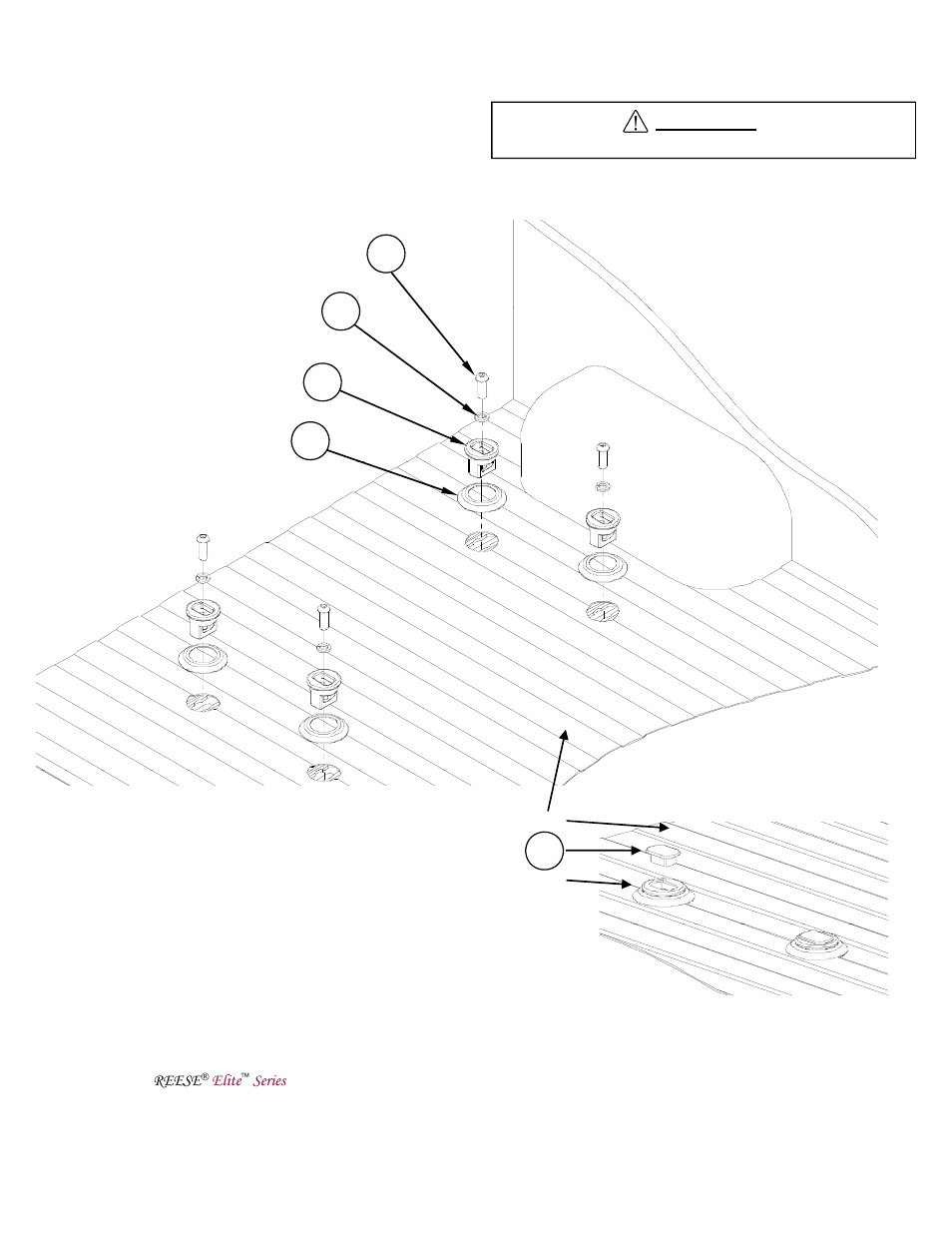 Warning | Reese 30852 RAIL KIT User Manual | Page 9 / 10