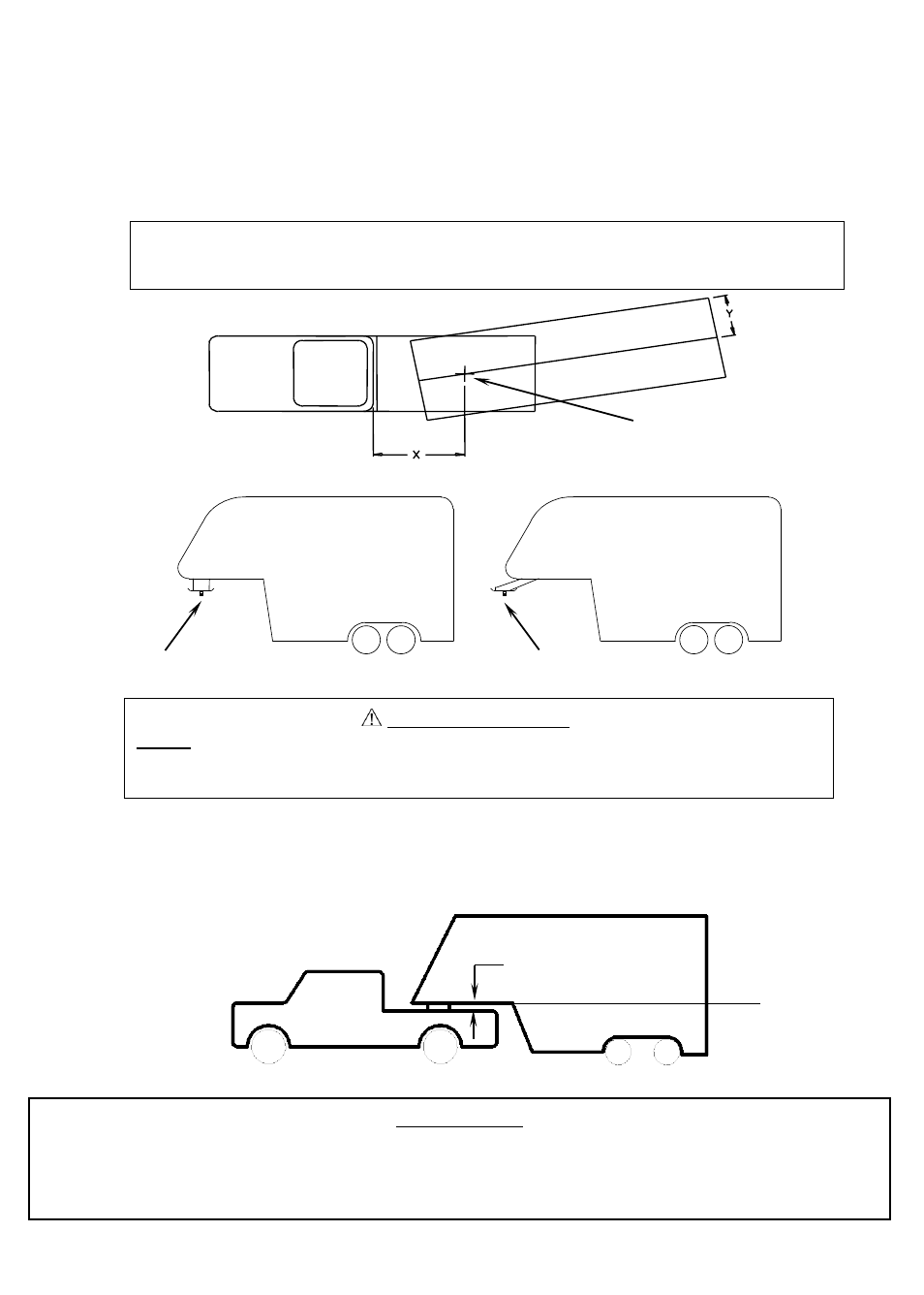 Slide number 13, Avertissement, Attention | Reese 30126 RAIL KIT User Manual | Page 13 / 30