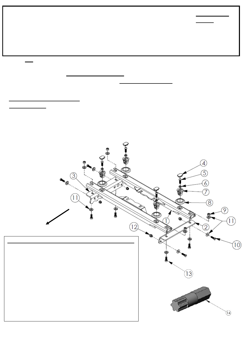 Slide number 21, Bases de 6' y 8 | Reese 30126 RAIL KIT User Manual | Page 21 / 30