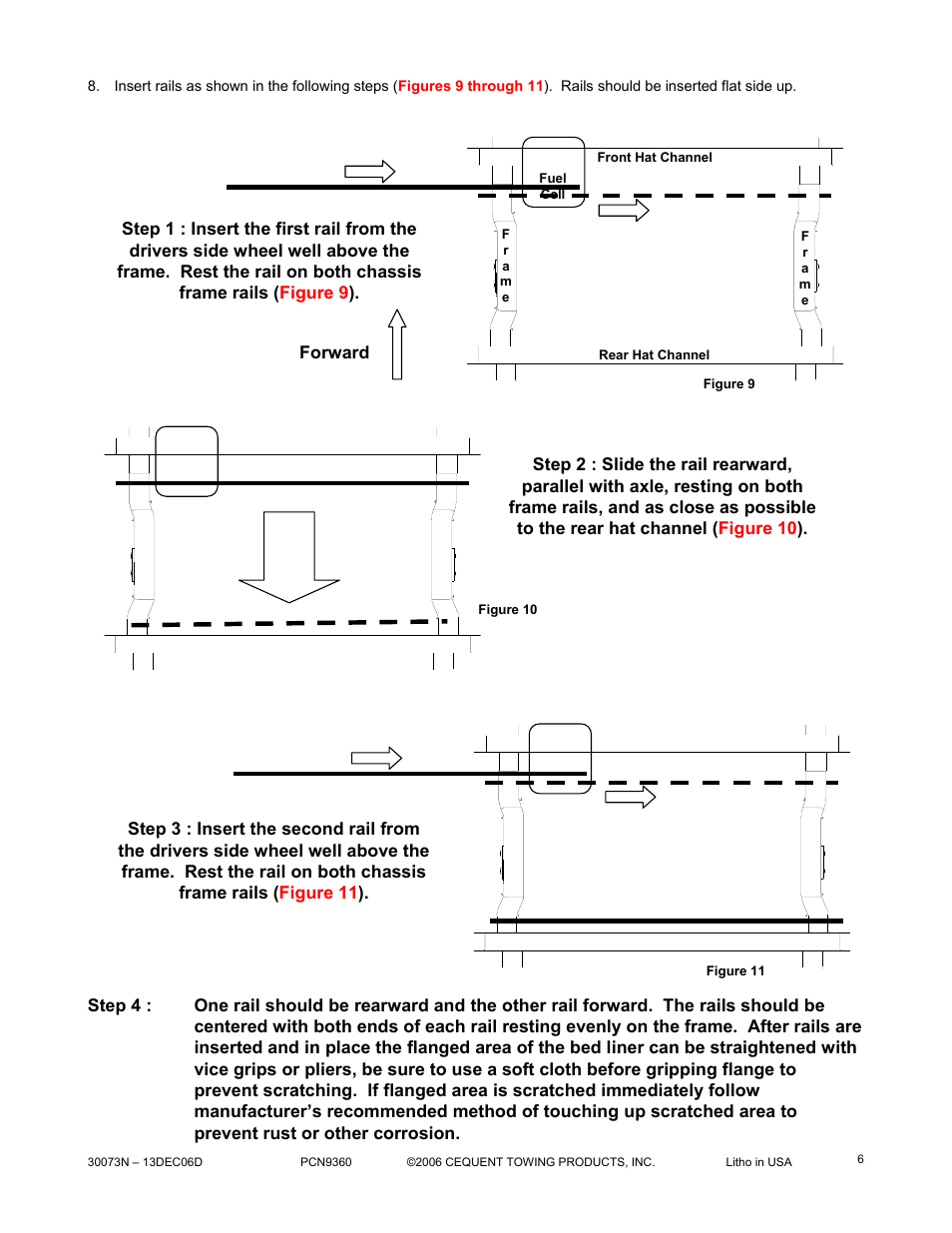 Reese 30073 RAIL KIT User Manual | Page 6 / 11