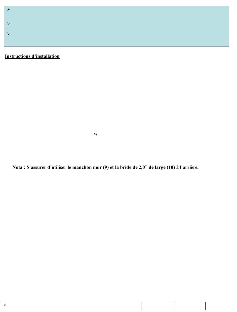 Reese 56011 OUTBOARD CUSTOM QUICK INSTALL KIT User Manual | Page 10 / 12