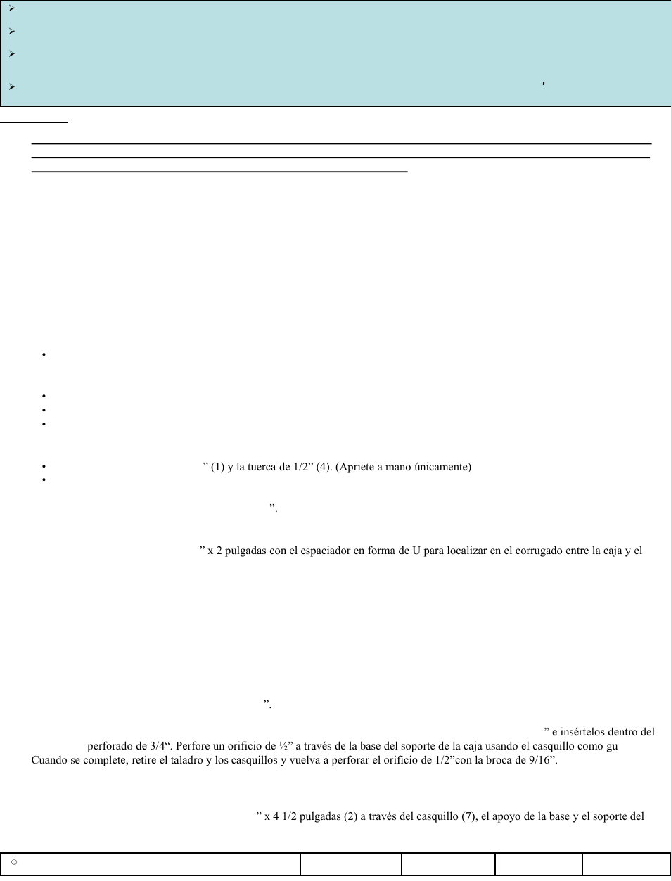 Reese 56006 OUTBOARD CUSTOM QUICK INSTALL KIT User Manual | Page 6 / 12