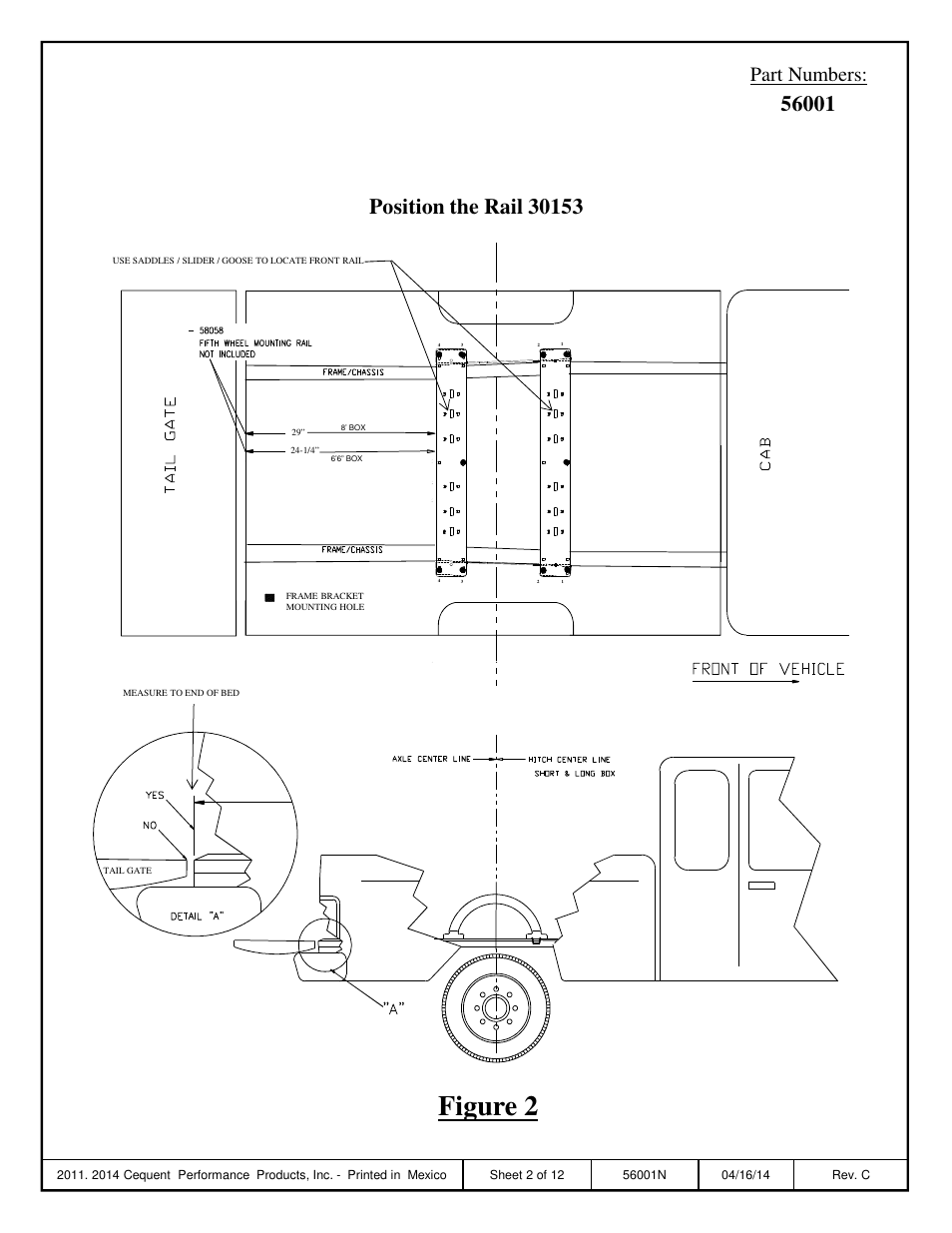 Figure 2 | Reese 56001 OUTBOARD CUSTOM QUICK INSTALL KIT User Manual | Page 2 / 12