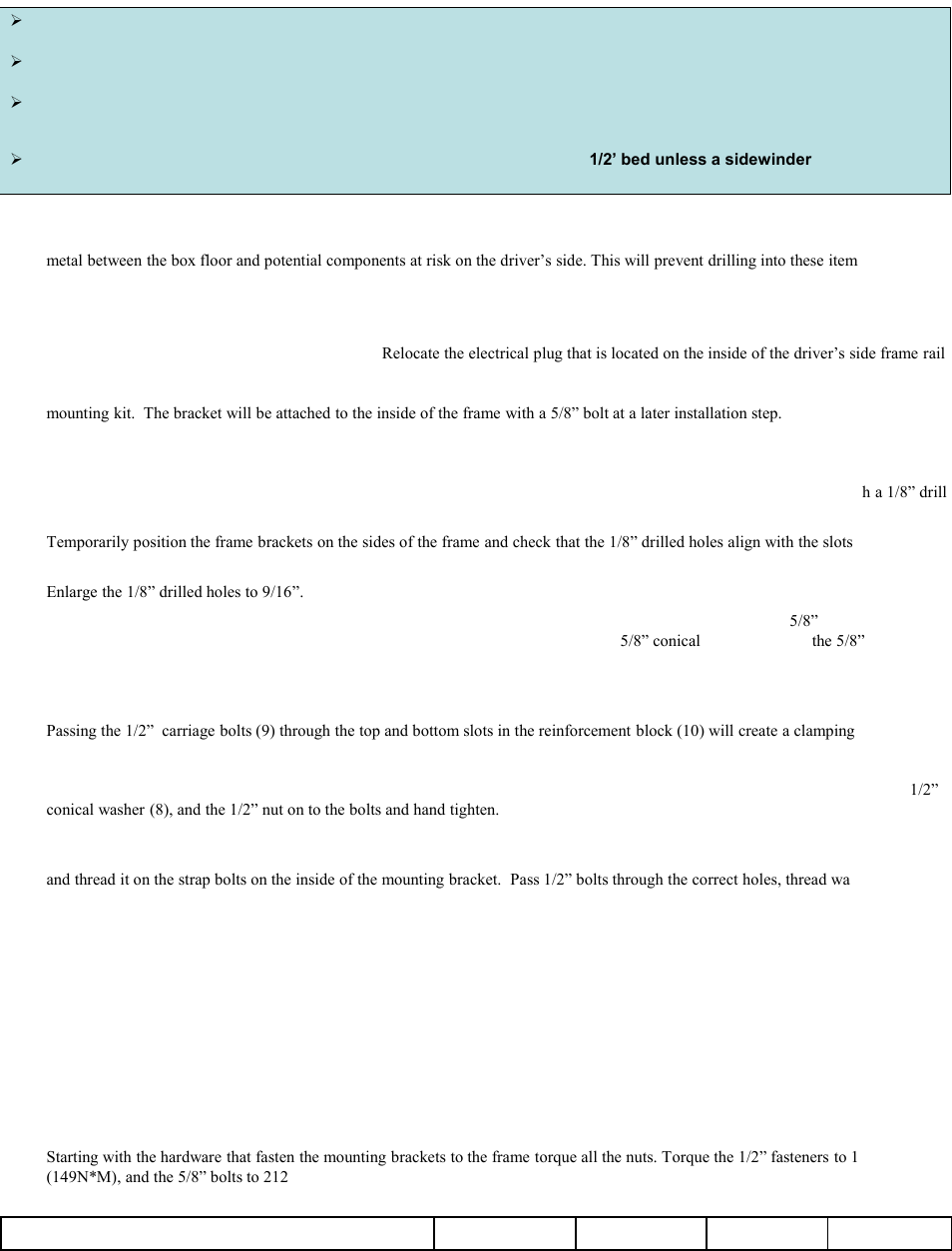 Reese 56007 OUTBOARD CUSTOM QUICK INSTALL KIT User Manual | Page 2 / 21