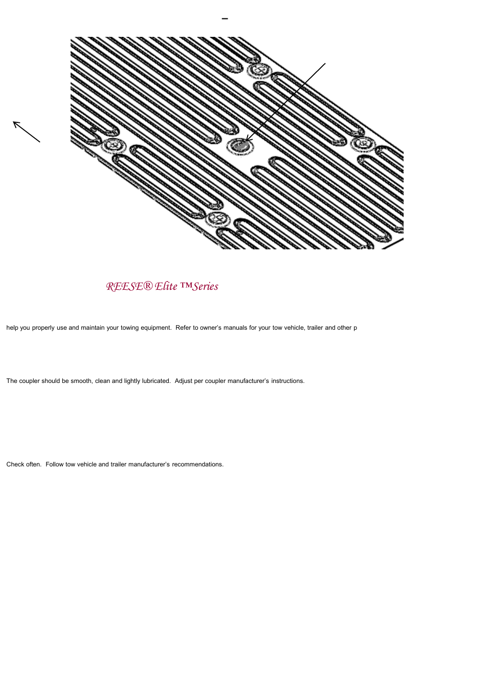 Reese® elite ™series | Reese 30140 ELITE UNDER-BED GOOSENECK ACCESSORIES KIT User Manual | Page 3 / 12