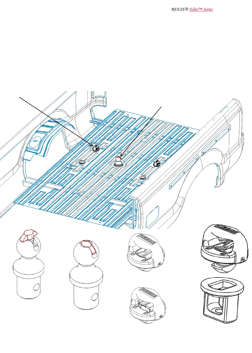 Slide number 10 | Reese 30137 ELITE UNDER-BED GOOSENECK ACCESSORIES KIT User Manual | Page 10 / 12