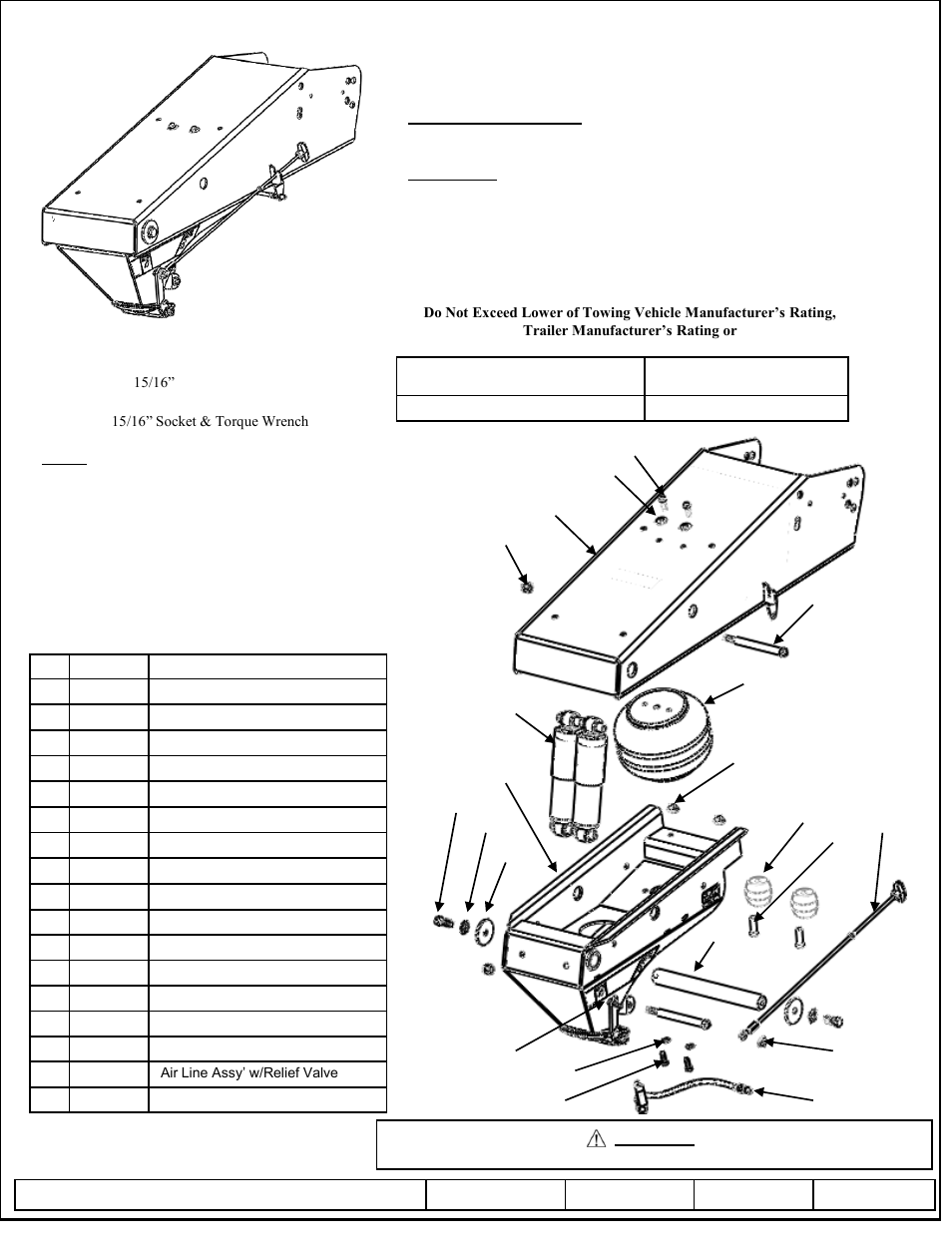 Reese 94621 GOOSE BOX User Manual | 7 pages