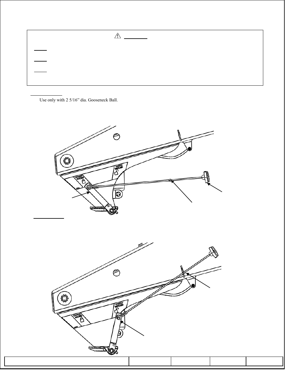 Installation / owners manual, Goose box | Reese 94621 GOOSE BOX User Manual | Page 5 / 7