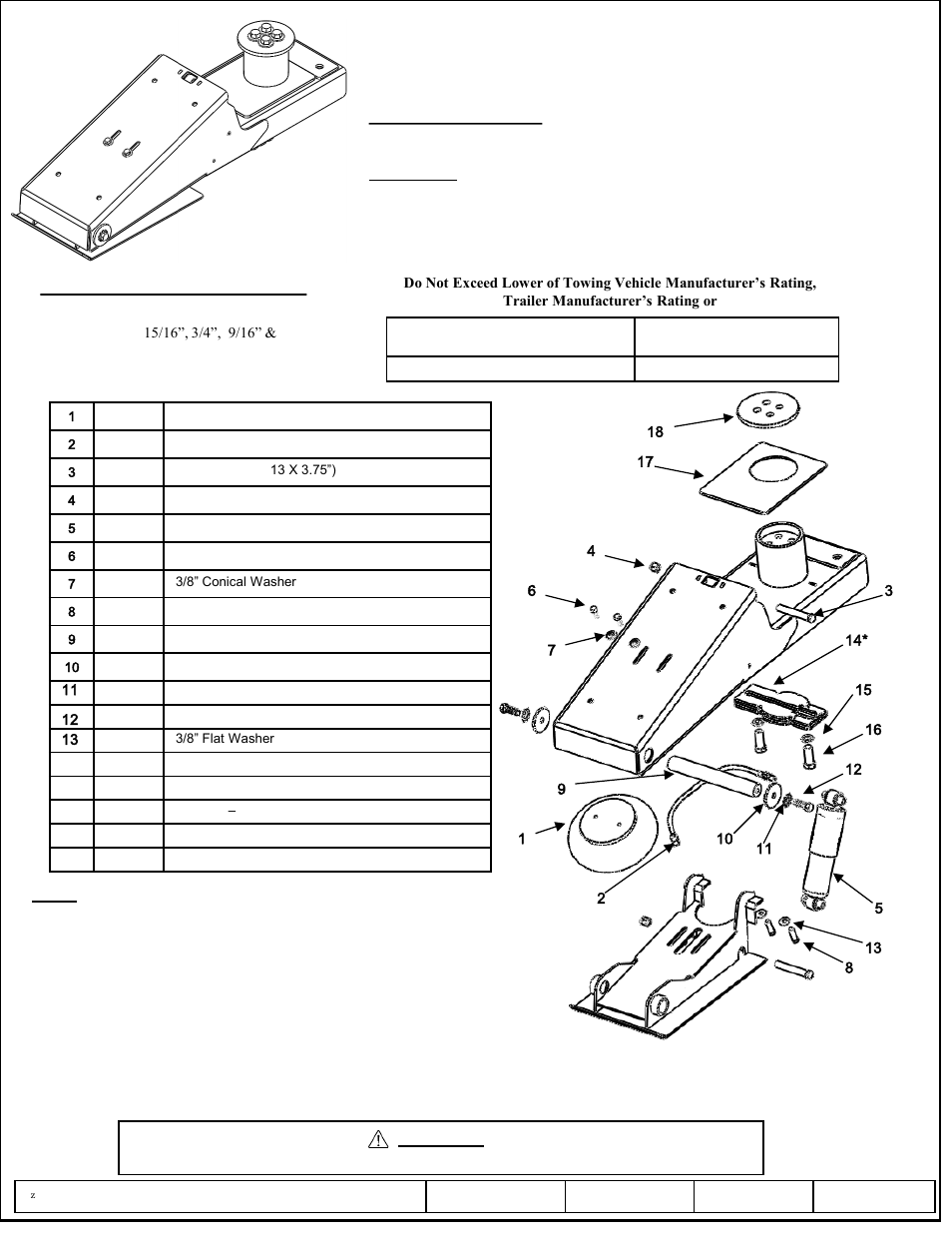 Reese 5AS16K 5TH AIRBORNE SIDEWINDER User Manual | 13 pages