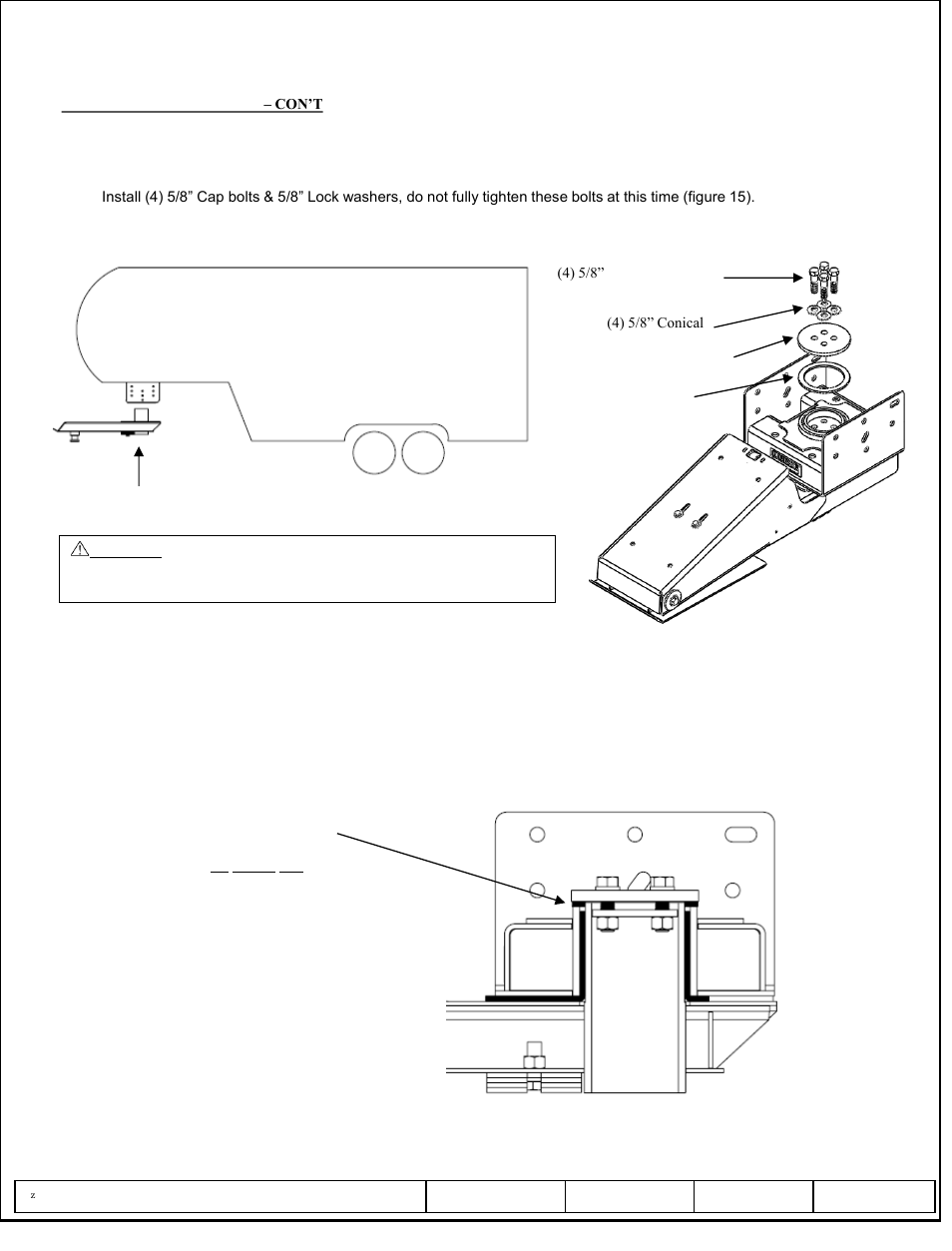 Installation instructions, Airborne sidewinder | Reese 5AS16K 5TH AIRBORNE SIDEWINDER User Manual | Page 5 / 13