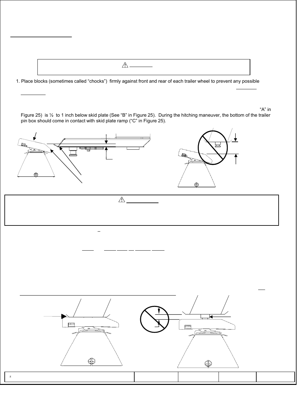 Installation instructions, Airborne sidewinder, Warning | Reese 5AS16K 5TH AIRBORNE SIDEWINDER User Manual | Page 9 / 13
