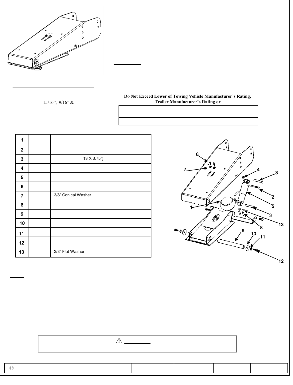 Reese 5AB-E1621-16K 5TH AIRBORNE User Manual | 5 pages