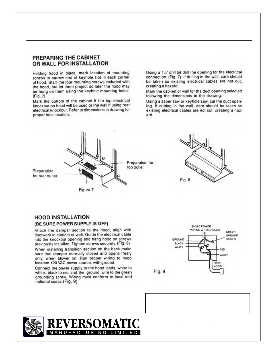 Reversomatic 3000 475 User Manual | 2 pages