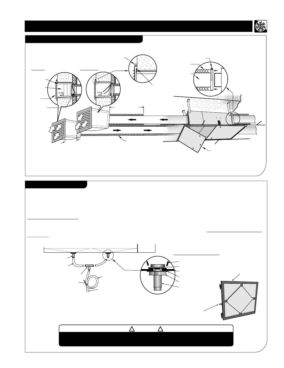 Hrv and erv typical installations (cont’d) | Reversomatic Deluxe Series User Manual | Page 12 / 16