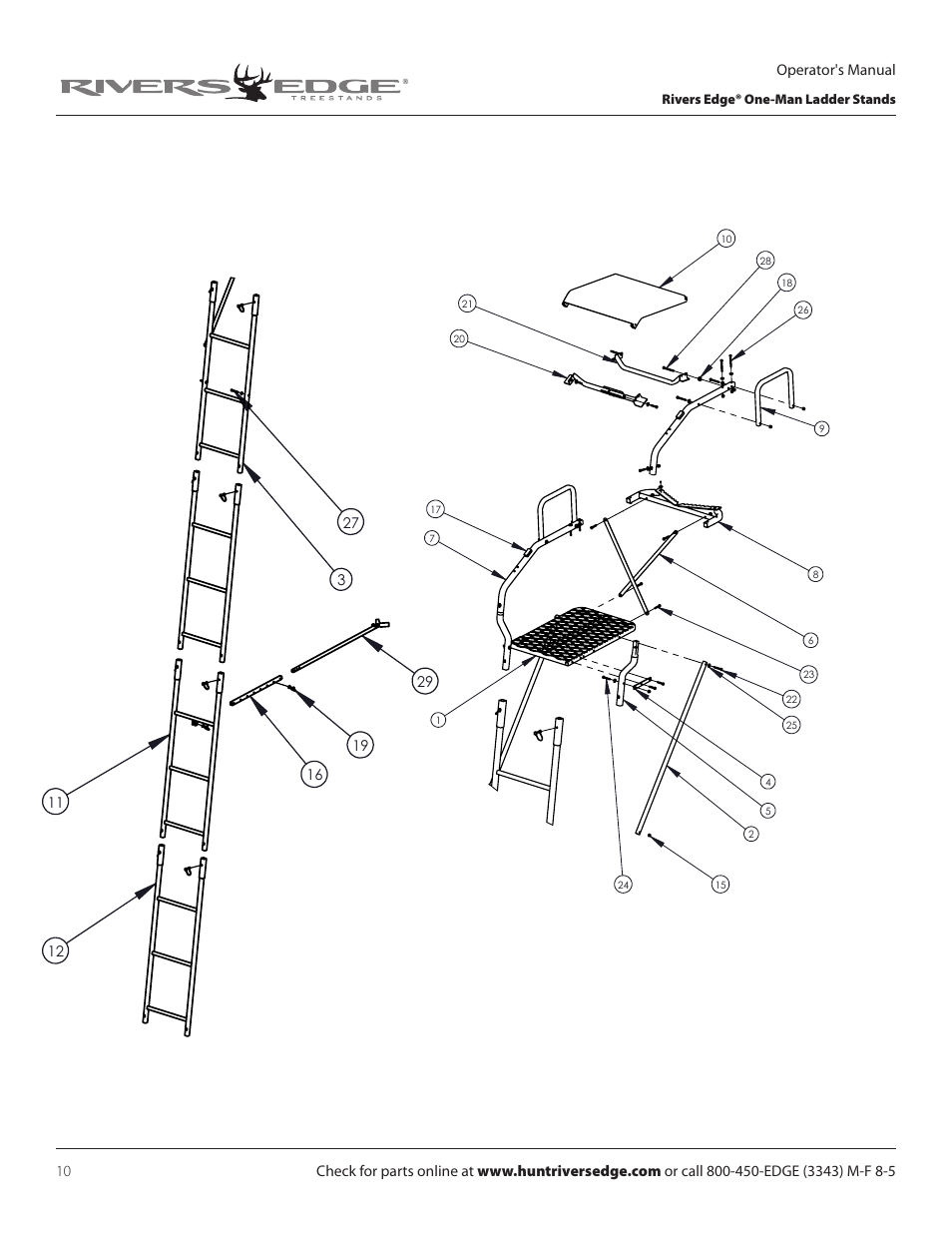 Rivers Edge RE635 BOWMAN User Manual | Page 10 / 16